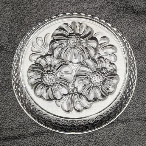 英國復古切割玻璃小盤子 5 件套